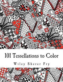 Paperback 101 Tessellations to Color Book