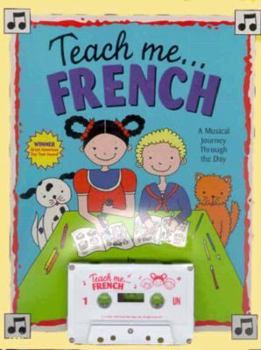 Audio Cassette Teach Me French [With Coloring Including Song Lyrics] Book