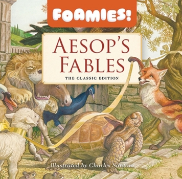Paperback Aesop's Fables Bath Book: Foamies Book