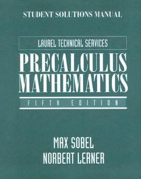 Paperback Student Solutions Manual for Precalculus Mathematics Book