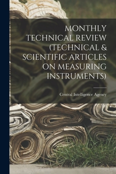 Paperback Monthly Technical Review (Technical & Scientific Articles on Measuring Instruments) Book