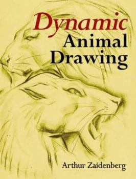 Paperback Dynamic Animal Drawing Book