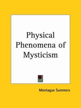 Paperback Physical Phenomena of Mysticism Book