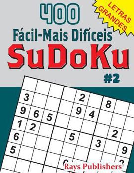 Paperback 400 Fácil-Mais Difíceis SuDoKu #2 [Portuguese] Book