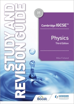 Paperback Cambridge Igcse(tm) Physics Study and Revision Guide Third Edition: Hodder Education Group Book