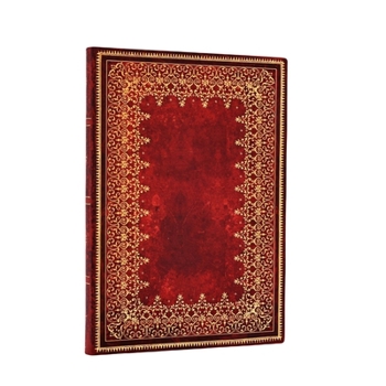 Misc. Foiled MIDI Unlined Softcover Journal, 176pg, 100gsm by Paperblanks (Old Leather Collection) Book