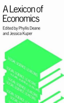 Paperback A Lexicon of Economics Book