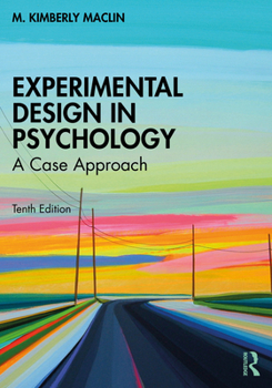 Paperback Experimental Design in Psychology: A Case Approach Book