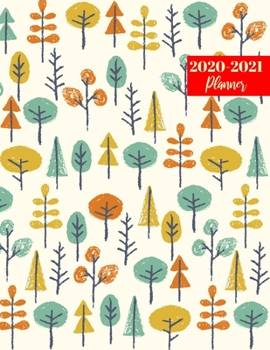 2020-2021 Planner: Nice Two Year  Personal Journal Week Planners & Goal Planner Organizer -  Weekly & Monthly Dated Agenda Book and To Do List