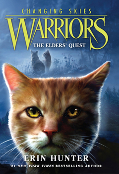 Hardcover Warriors: Changing Skies #1: The Elders' Quest [Large Print] Book
