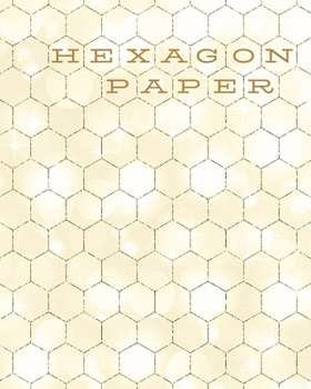 Paperback Hexagon Paper: Hexagon Graph Paper Notebook (Large) Book