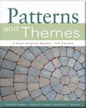 Paperback Patterns and Themes: A Basic English Reader [With Infotrac] Book
