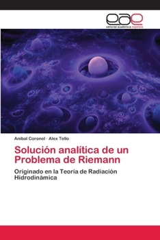 Paperback Solución analítica de un Problema de Riemann [Spanish] Book