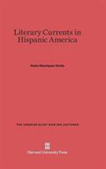 Hardcover Literary Currents in Hispanic America Book