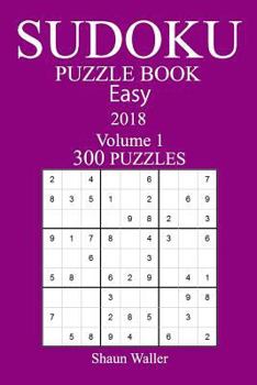 Paperback 300 Easy Sudoku Puzzle Book - 2018 Book