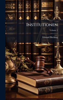 Hardcover Institutionen Book