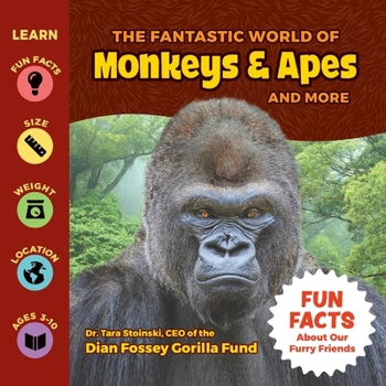Paperback The Fantastic World of Monkeys & Apes and More Book