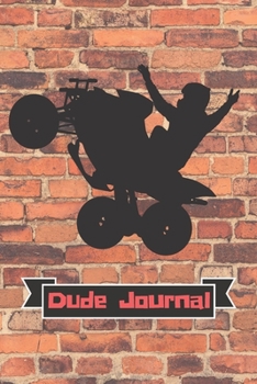 Paperback Dude Journal: Use this 6x9 100-page lined notebook to jot down your thoughts, take notes in school, draw, write letters, and more. Book