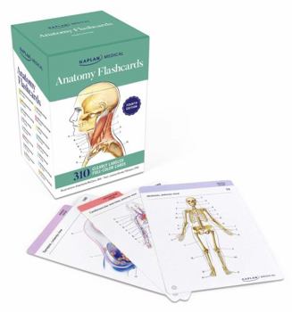 Cards Anatomy Flashcards: 300 Flashcards with Anatomically Precise Drawings and Exhaustive Descriptions + 10 Customizable Bonus Cards and Sorting Ring for C Book