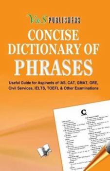 Paperback Concise Dictionary of Phrases Book