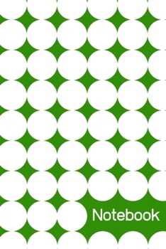 Notebook: Polka Dot Notebook for Polka Dot Lovers; Dotty Notebook; Pattern Notebook; 6x9inch Notebook with 108-wide lined pages