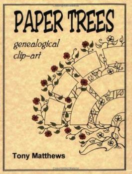 Paperback Paper Trees. Genealogical Clip-Art Book