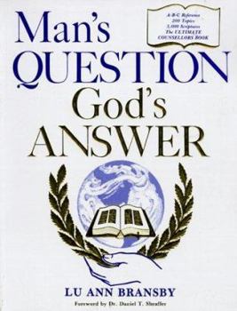 Paperback Man's Question - God's Answer Book