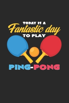 Ping-Pong: 6x9 Ping-Pont | lined | ruled paper | notebook | notes