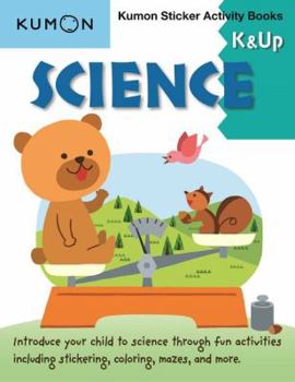 Paperback Kumon Sticker Activity Books: Science K & Up Book