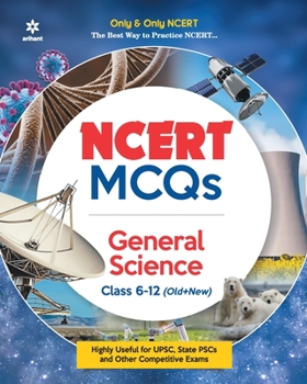 Paperback NCERT MCQs General Science Class 6-12 (Old+New) Book