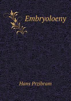 Paperback Embryoloeny Book