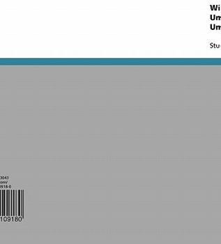 Paperback Wie wirken Umweltwissen und Umweltbewusstsein auf das Umweltverhalten? [German] Book