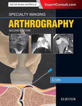 Hardcover Specialty Imaging: Arthrography Book