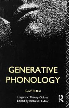 Paperback Generative Phonology Book