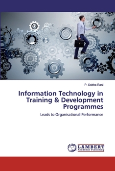 Paperback Information Technology in Training & Development Programmes Book