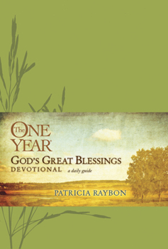 Hardcover The One Year God's Great Blessings Devotional Book