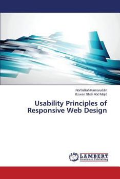 Paperback Usability Principles of Responsive Web Design Book