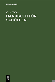 Hardcover Handbuch Für Schöffen [German] Book