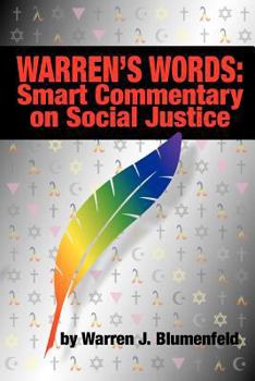 Paperback Warren's Words: Smart Commentary on Social Justice Book