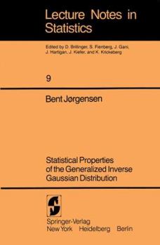 Paperback Statistical Properties of the Generalized Inverse Gaussian Distribution Book