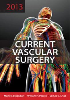 Hardcover Current Vascular Surgery 2013 Book