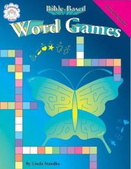 Paperback Bible-Based Word Games, Intermediate Book