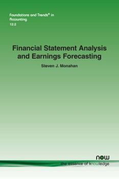Paperback Financial Statement Analysis and Earnings Forecasting Book