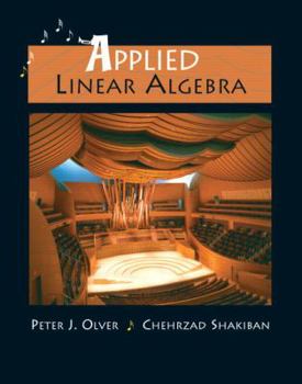 Paperback Applied Linear Algebra Book