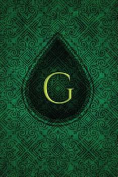 Paperback Monogram G Journal: Blank Notebook Diary Memoir Log Logue Book