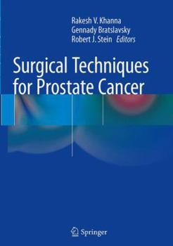 Paperback Surgical Techniques for Prostate Cancer Book