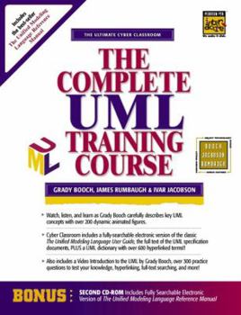 Paperback The Complete Uml Training Course: The Ultimate Cyber Classroom Book