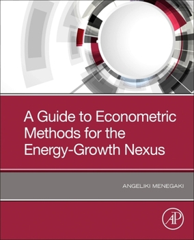 Paperback A Guide to Econometric Methods for the Energy-Growth Nexus Book