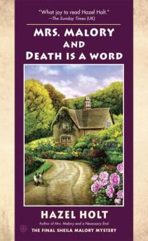 Death is a Word - Book #21 of the Mrs. Malory Mysteries