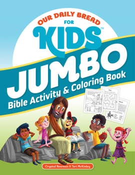 Paperback Our Daily Bread for Kids Jumbo Bible Activity & Coloring Book